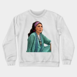 Frankie Bergstein Pensive Cartoon Crewneck Sweatshirt